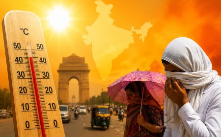 Heatwave at 45°C: Delhi-NCR and North India Scorch Under Extreme Temperatures, Worse Heat Yet to Come