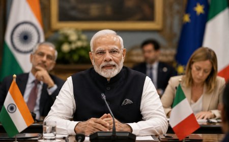 PM Modi Heads to Italy After Key Nordic Meetings as India Expands Strategic Push in Europe