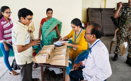 Re-polling Begins in Bengal’s Falta After Poll Violence, 35 Companies of Central Forces Deployed