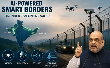 India Plans AI-Powered ‘Smart Borders’ to Tighten Security Along Pakistan and Bangladesh