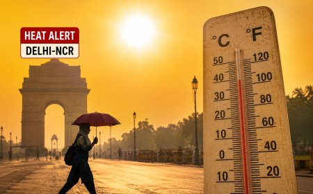 Delhi Faces Extreme Heat Emergency as Severe Heatwave Warning Intensifies Across NCR
