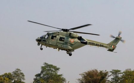 Three Army Officers Escape Unhurt After Helicopter Crash in Leh, Probe Ordered
