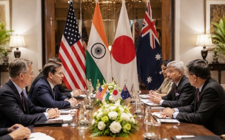 India Hosts Key QUAD Meeting Today, Focus on Hormuz Tensions and Indo-Pacific Security