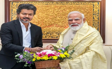 When Vijay Met Modi: Key Issues Discussed and a Special Thank You