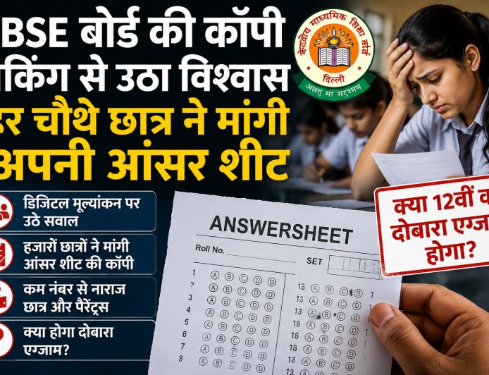 CBSE Digital Evaluation Sparks Massive Trust Crisis, Thousands Demand Answer Sheets Amid Re-Exam Debate