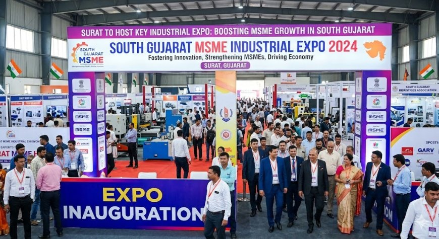 Surat to Host Key Industrial Expo Aimed at Boosting MSME Growth in South Gujarat