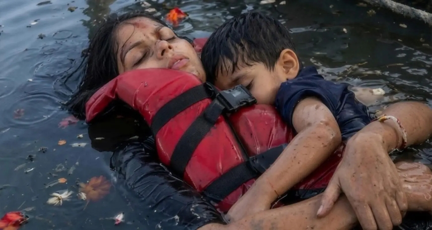 Jabalpur Boat Tragedy: Mother and Child Found Embracing, Nation Mourns Heartbreaking Loss