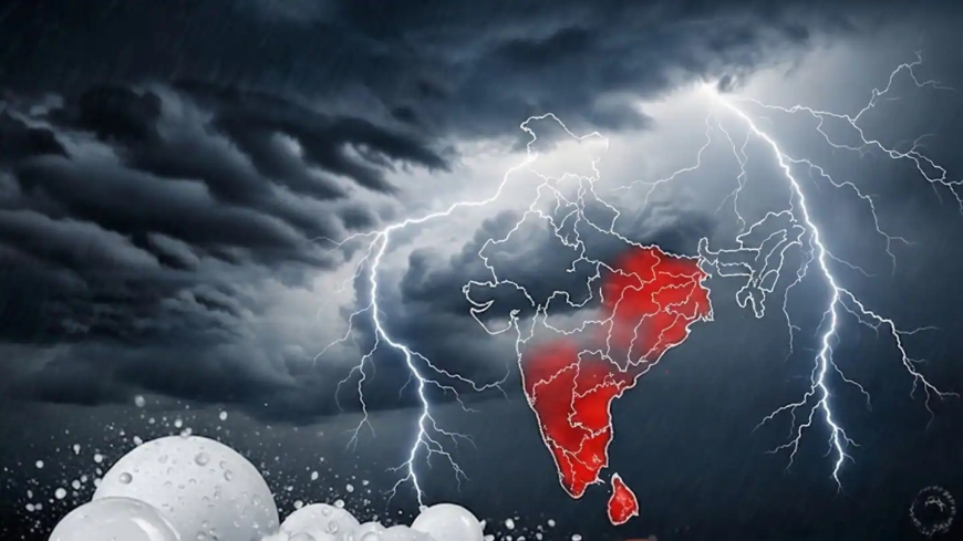 IMD Warns of Thunderstorms, Lightning and Gusty Winds Across North India This Week