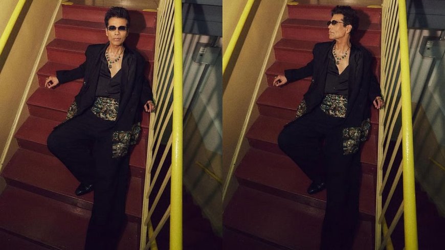 Karan Johar Turns Heads at Met Gala 2026 Afterparty With Bold All-Black Designer Look
