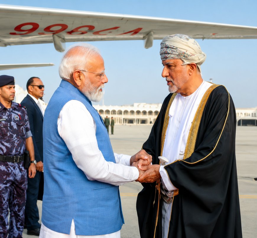 PM Modi Begins Mega Foreign Tour Covering 5 Nations in 6 Days