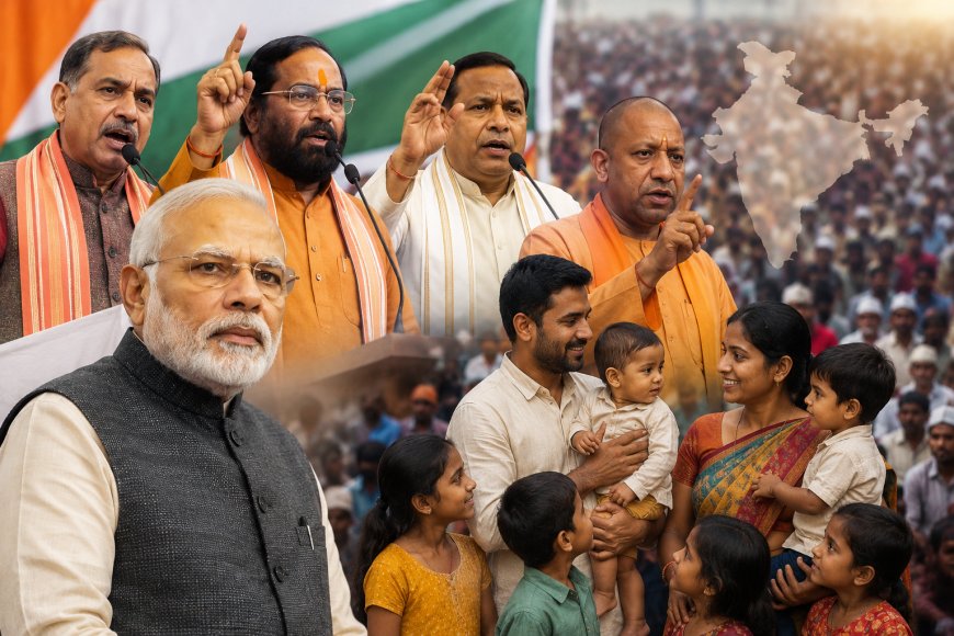 Modi Allies Call for Bigger Families Amid India’s Population Debate