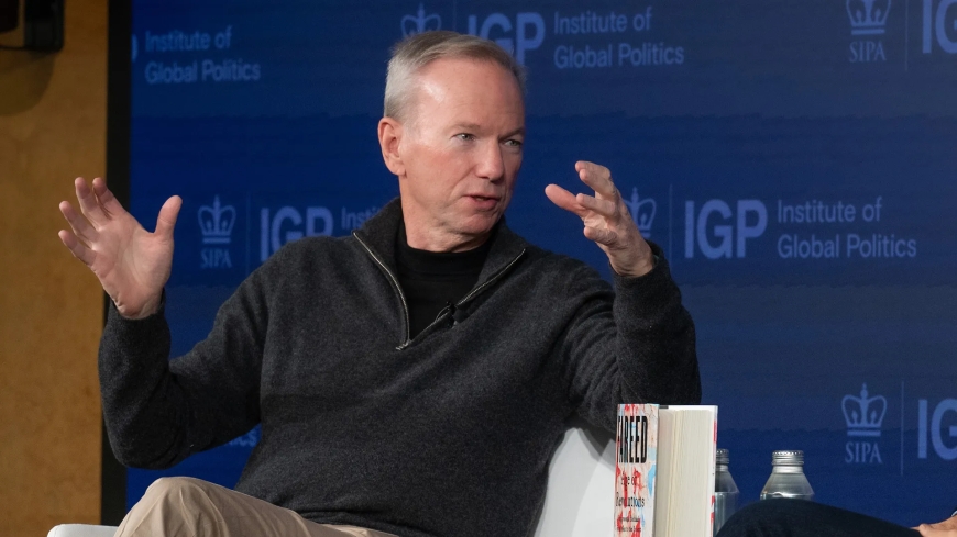 Eric Schmidt’s AI Warning at University Event Triggers Student Outrage