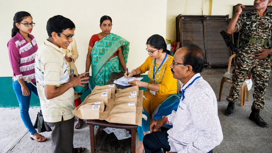 Re-polling Begins in Bengal’s Falta After Poll Violence, 35 Companies of Central Forces Deployed
