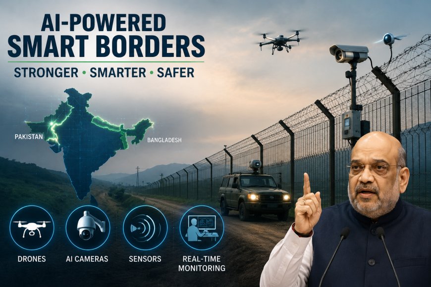 India Plans AI-Powered ‘Smart Borders’ to Tighten Security Along Pakistan and Bangladesh