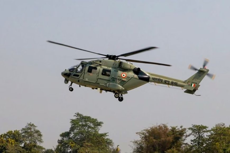 Three Army Officers Escape Unhurt After Helicopter Crash in Leh, Probe Ordered