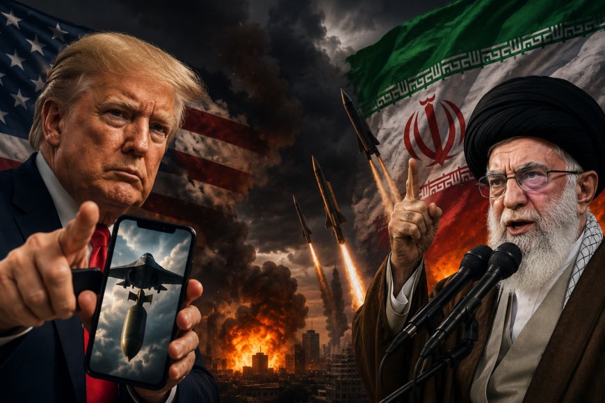 Tehran Responds Strongly After Trump Posts ‘Bomb’ Message Online