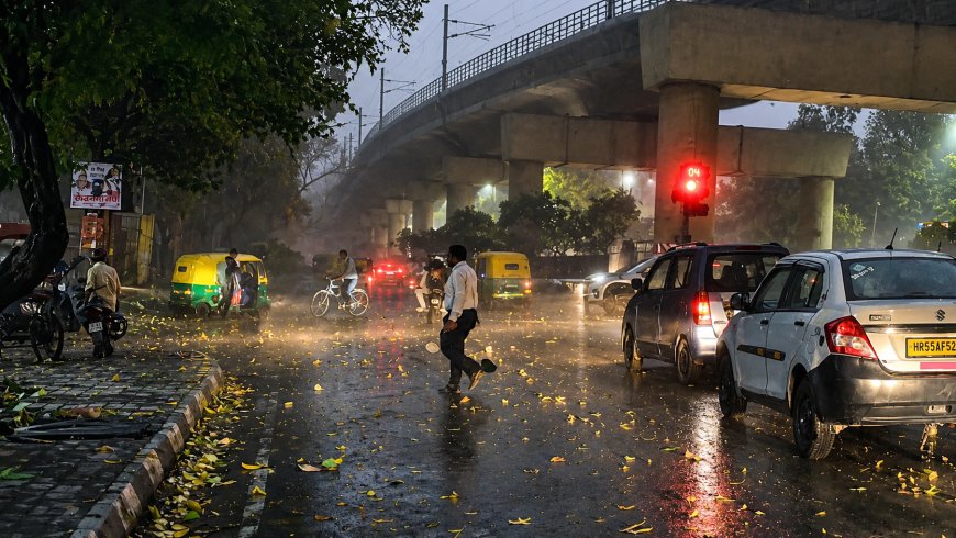 IMD Warns of Gusty Winds, Thunderstorms and Rain Across Delhi-NCR