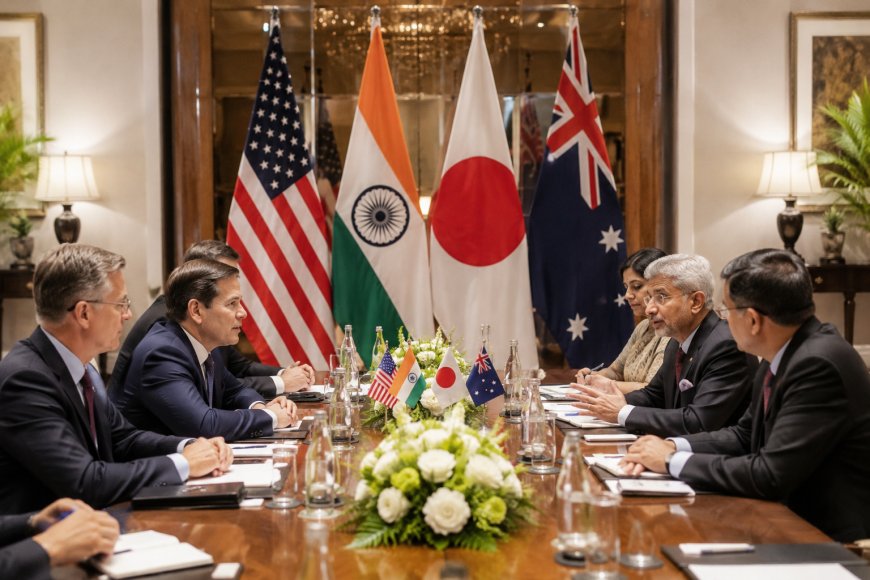 India Hosts Key QUAD Meeting Today, Focus on Hormuz Tensions and Indo-Pacific Security