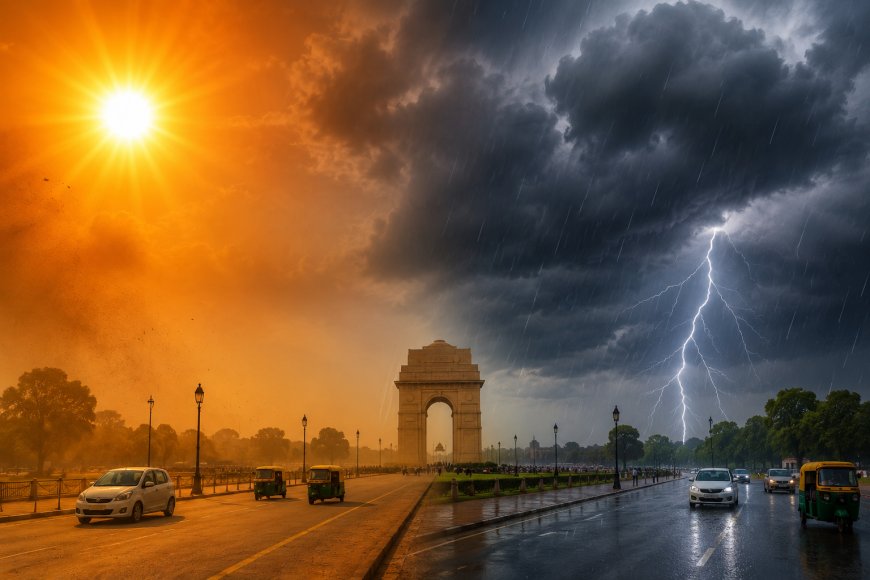 Scorching Sun Takes a Break in Delhi-NCR for 4 Days! Dust Storm and Rain Alert During Nautapa, Know the Modern Science Connection Behind It