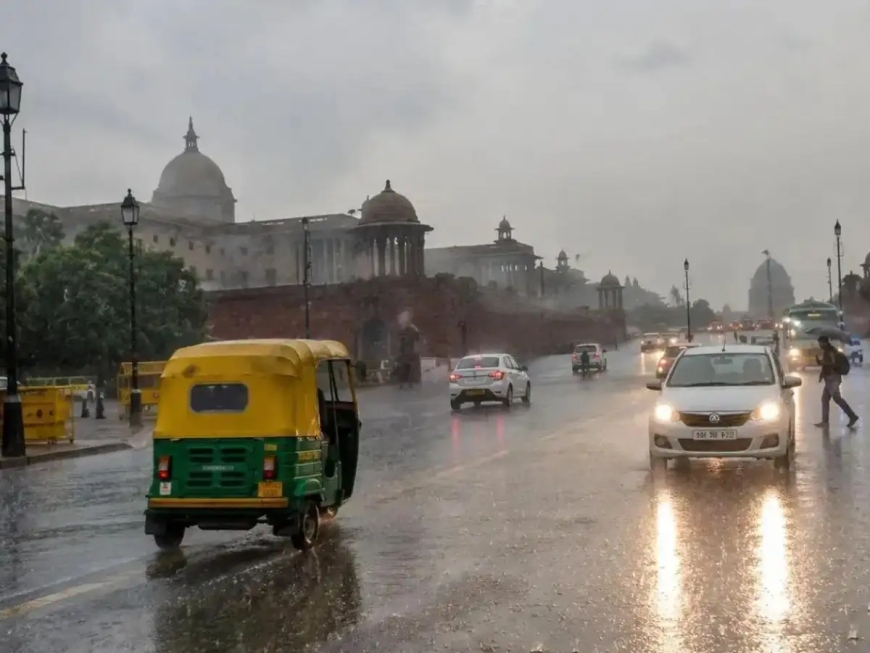 India’s Weather Takes Dramatic Turn as Rain and Hailstorm Alerts Replace Relentless Heatwave