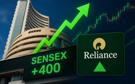 Indian Stocks Rise as Reliance Leads Market Rally, Pushing Sensex Higher