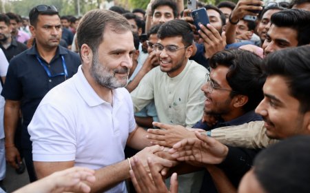 Rahul Gandhi Kicks Off Nationwide Youth Campaign from Kota, Targets Paper Leaks and Rising Unemployment