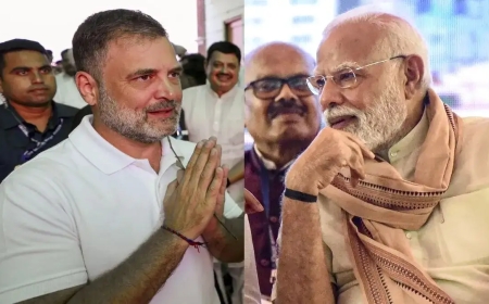 Rahul Gandhi Turns 56 as PM Modi Extends Birthday Wishes Across Political Divide