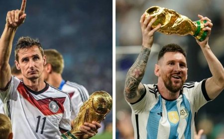 Lionel Messi Makes World Cup History, Surpasses Miroslav Klose to Become All-Time Leading Goalscorer