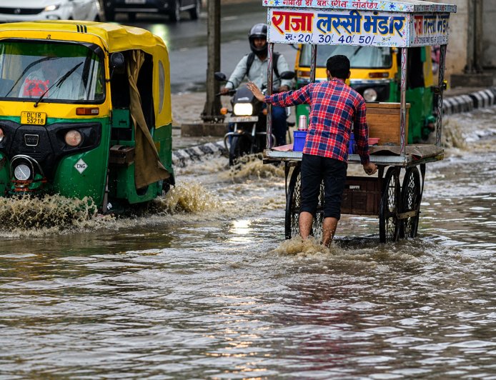 Light Rain Brings Relief to Delhi as Pleasant Weather Replaces Summer Heat