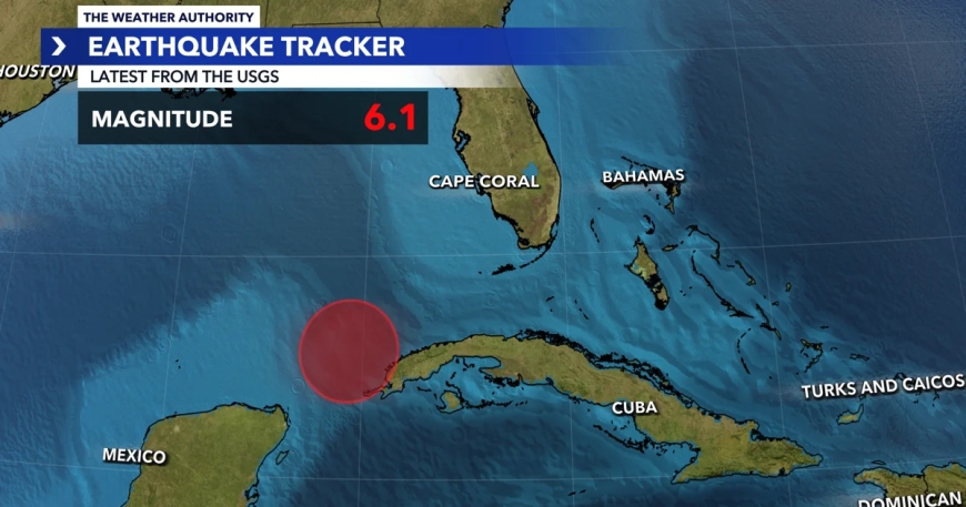 Powerful 6.1 Magnitude Earthquake Near Cuba Shakes Caribbean Region