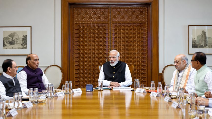 Modi Marks 12 Years in Office as NDA Leaders Meet to Review Achievements and Discuss Future Priorities