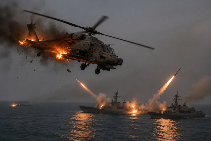 US and Iran Trade Strikes After Helicopter Incident Raises Fears of Wider Gulf Conflict