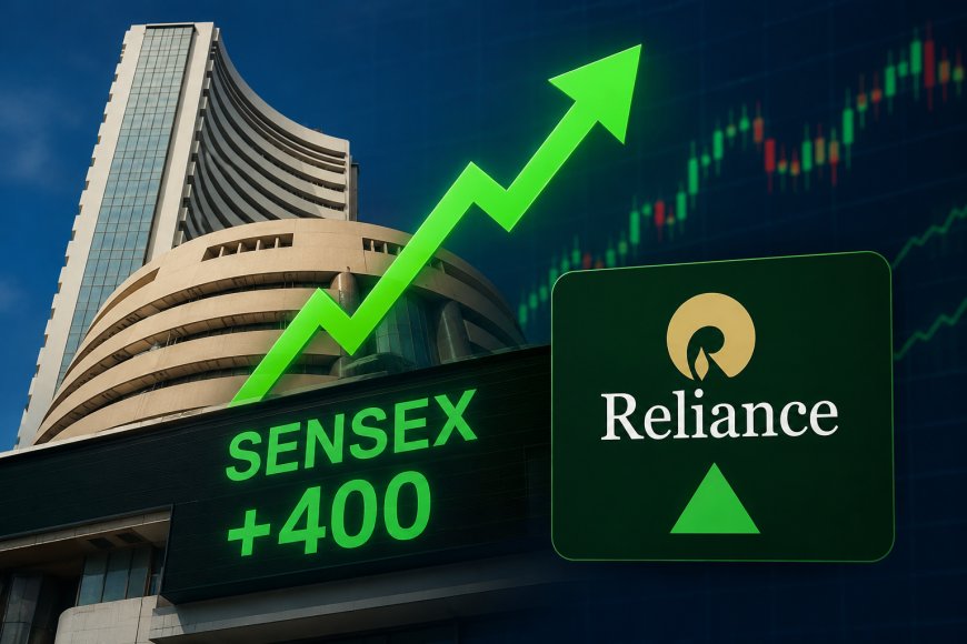 Indian Stocks Rise as Reliance Leads Market Rally, Pushing Sensex Higher