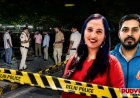 Delhi Woman Brutally Murdered in Broad Daylight; Constable Husband on the Run, Shocking CCTV Footage Captures Horrific Crime