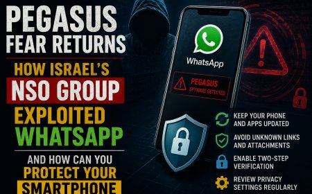 Pegasus Spyware Back in Focus: How WhatsApp Was Exploited and What You Can Do to Protect Your Smartphone