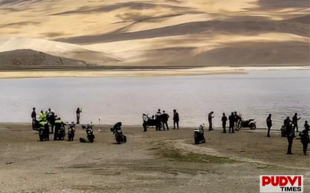12 Bikers Fined ₹1.20 Lakh for Illegal Off-Roading in Ladakh, SUV Owner Also Penalised; LG Issues Strong Warning