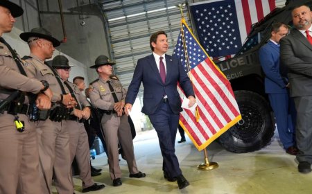 Ron DeSantis Sparks Republican Power Struggle in Florida Governor Race