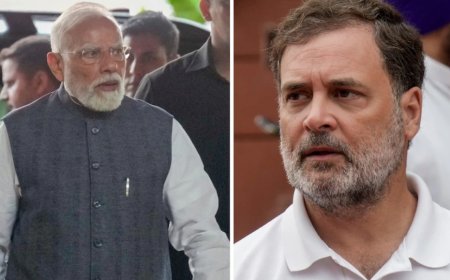Rahul Gandhi Demands PM Modi's Apology Over CJP Protest Crackdown, Questions Silence After Lathi-Charge on Students