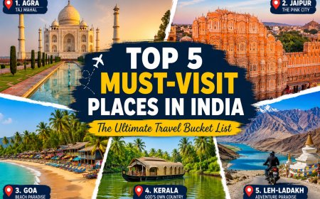 Top 5 Must-Visit Places in India: The Ultimate Travel Bucket List