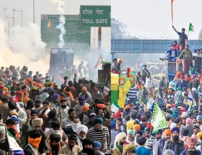 Shambhu Border Sealed: Heavy Barricading Stops Farmers' Delhi March, Pandher Says 'We Want Dialogue, Not Confrontation'