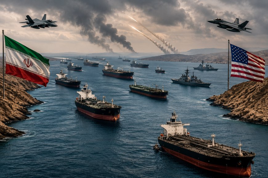 Strait of Hormuz on Edge: Commercial Ships Halt Transit as Overnight US-Iran Strikes Trigger Global Oil Supply Fears