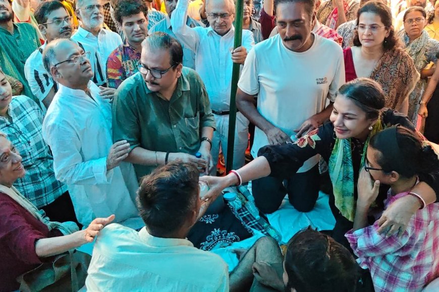 CJP Protest Live: ‘No One Can Stop Us from Reaching Parliament,’ Abhijeet Dipke’s Bold Declaration Ahead of Protest March