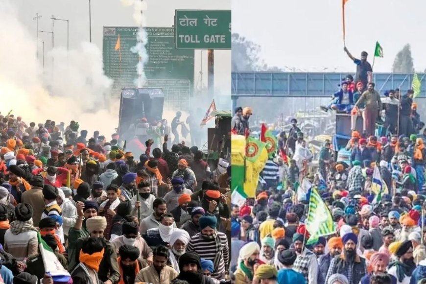 Shambhu Border Sealed: Heavy Barricading Stops Farmers' Delhi March, Pandher Says 'We Want Dialogue, Not Confrontation'