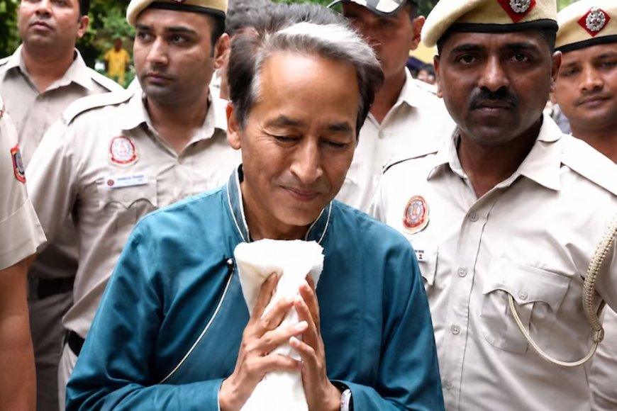Sonam Wangchuk Visits Rajghat After Hospital Discharge, Says Dharmendra Pradhan's Resignation Is Just the Beginning