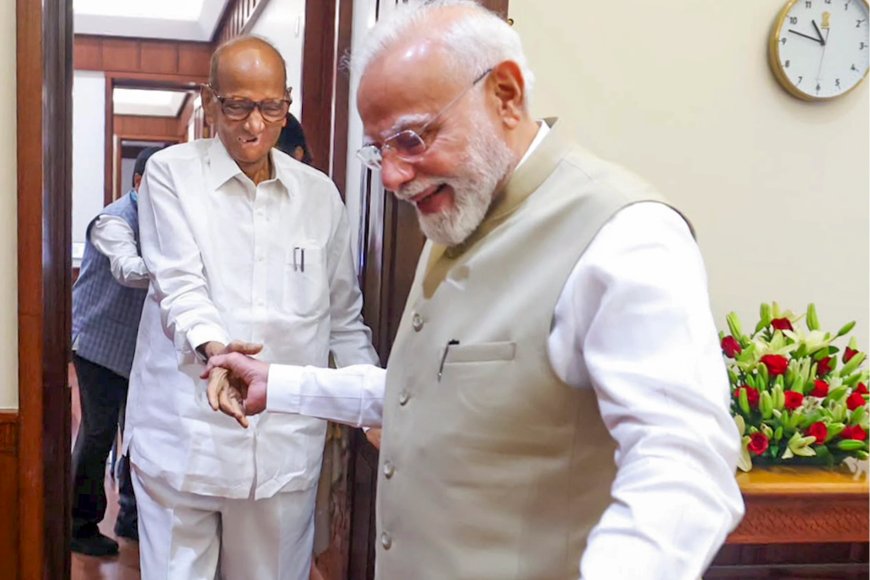 Sharad Pawar-Linked Trust Plans to Invite PM Modi, Fueling Buzz Over Changing Political Equations in Maharashtra