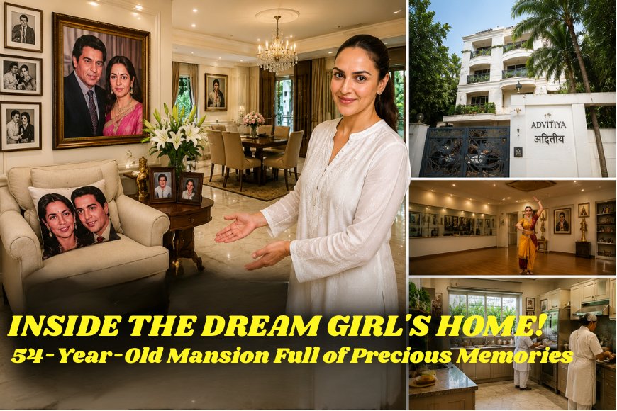 Esha Deol Gives Rare Tour of Hema Malini’s 54-Year-Old Bungalow, Dharmendra’s Memories Fill Every Corner