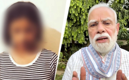 'First and Last Mistake': Girl Apologises for Abusing PM Modi at CJP Protest, Video Goes Viral