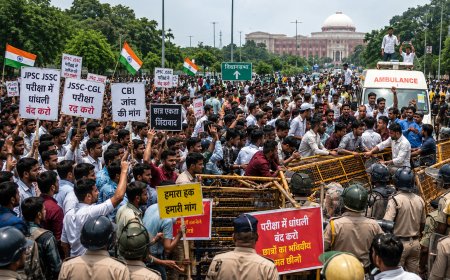 Jharkhand Student Protest Live: Students Breach First Barricade, 5 More Ahead! March Towards Assembly, Devendra Mahto in Ambulance