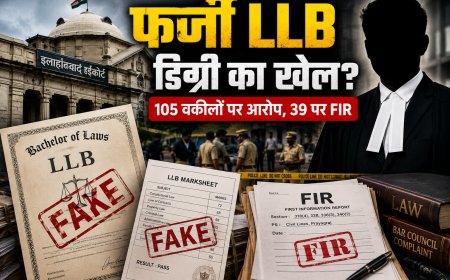 Fake LLB Degree Case: 105 Lawyers Under Scanner, FIRs Filed Against 39 in Prayagraj