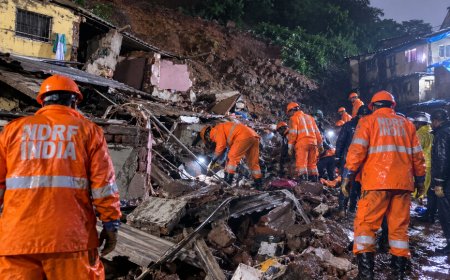 Mumbai Landslide Kills 3, Rescuers Use Victim-Detection Cameras To Search For Survivors
